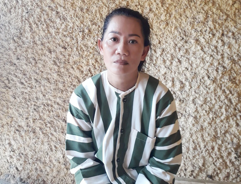 Đối tượng Phạm Thị Hồng Thanh bị bắt vì hành vi mua bán người