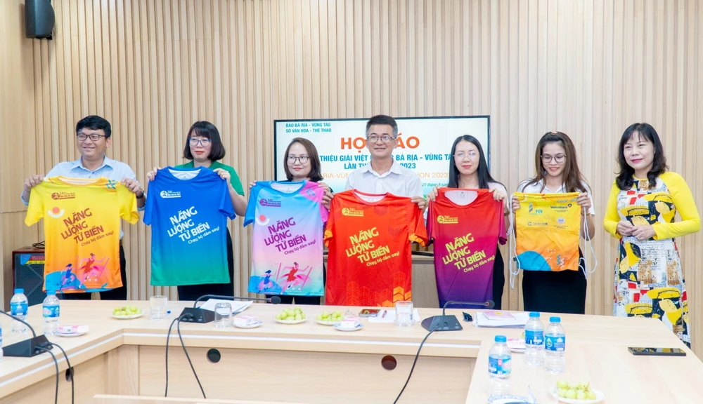 Ban tổ chức công bố màu áo thi đấu Giải việt dã Báo Bà Rịa - Vũng Tàu lần thứ 24