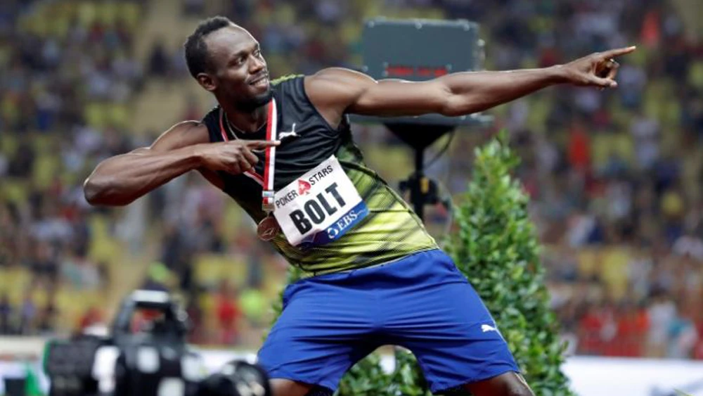 Usain Bolt đã trở thành huyền thoại trong làng điền kinh thế giới.