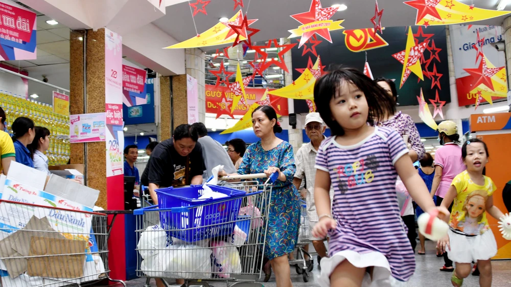 Trẻ em sẽ có sân chơi trong siêu thị Co.opmart Huỳnh Tấn Phát