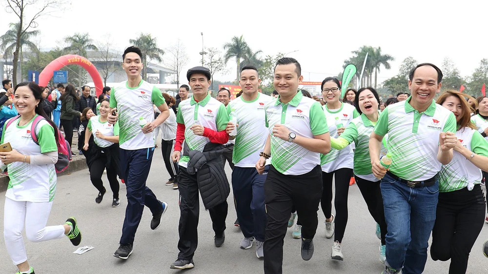 Herbalife Việt Nam đồng hành cùng đường chạy Fun Run 2018