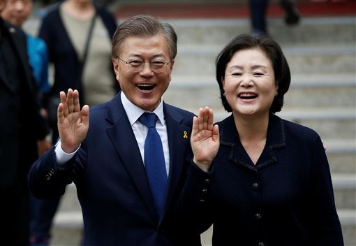 韓大選民調，文在寅以 41.4% 得票率遙遙領先。（圖源：路透社）