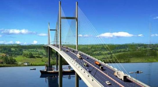 橫跨同奈河的桔萊橋將連接本市第二郡和同奈省仁澤縣。（示意圖來源：互聯網）