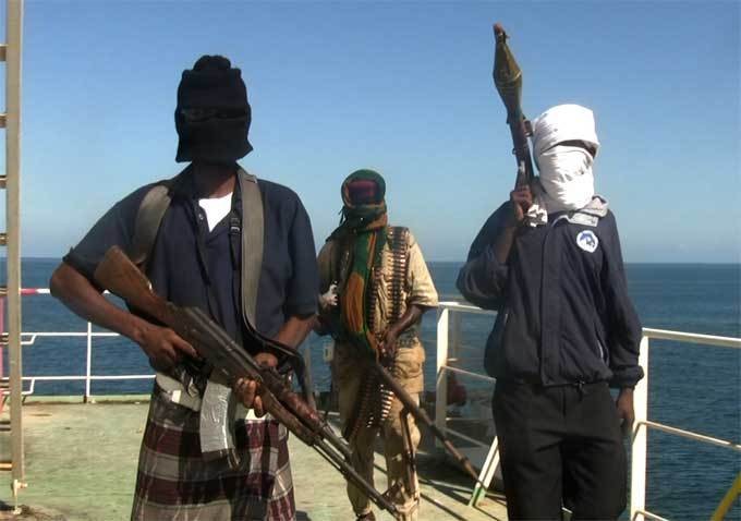 圖為索馬里海盜。（示意圖來源：互聯網）