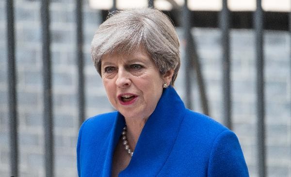 英國首相特雷莎-梅10日在與德國總理默克爾通電話時表示，英方將如期在本月19日開始與歐盟的“脫歐”談判。（圖源：互聯網）