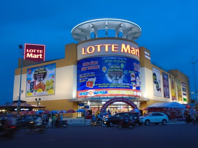 圖為頭頓市樂天瑪特(Lotte Mart)分店。（示意圖源：互聯網）