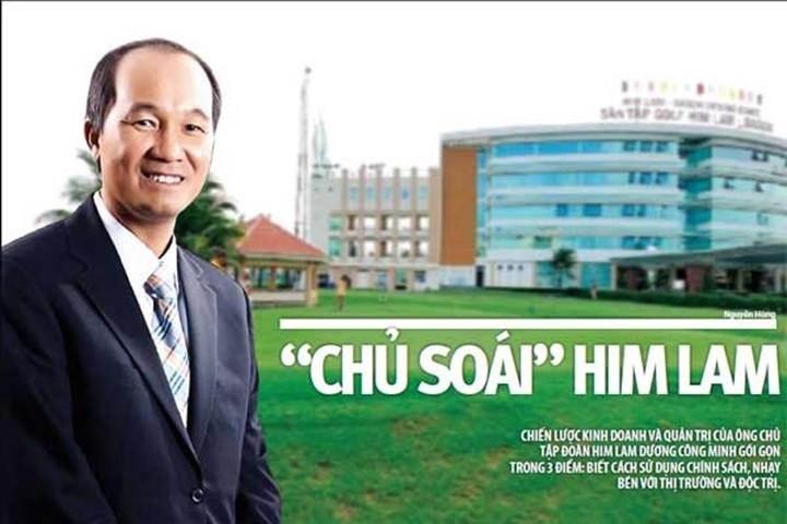 圖為欣藍(Him Lam)股份公司董事長楊公明。（示意圖源：互聯網）