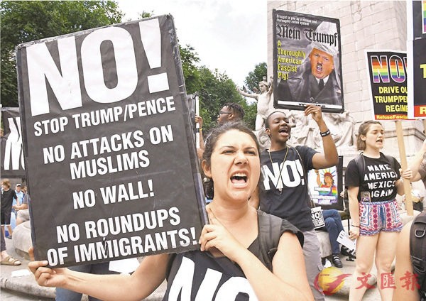 美國近日的入境禁令恢復執行後再度掀起一連串示威行動。