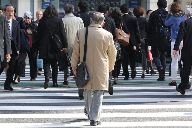 日本人口總數中，65歲以上老年人口約為3411萬6400人，佔總人口的27%。（示意圖源：Getty Images）