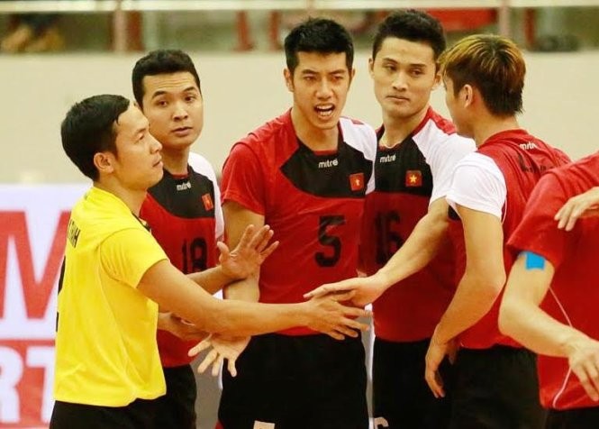 越南男子排球隊。(圖源：互聯網)