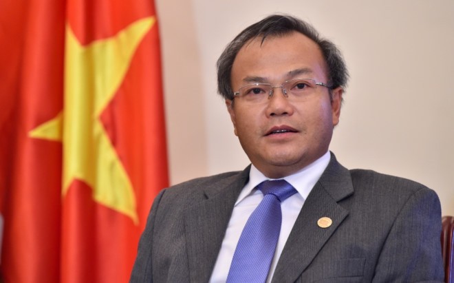 外交部副部長武鴻南昨(7)日就有關兩名越南人質在菲律賓遭阿布‧沙耶夫恐怖組織殺害事件回答了記者的提問。(圖源：互聯網)
