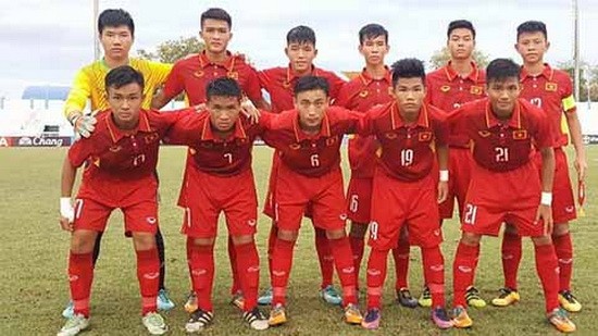 越南U15隊。（圖源：互聯網）