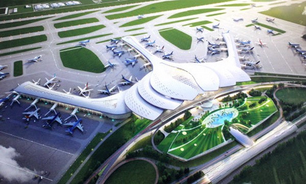 交通運輸部已贊同隆城國際航空港選擇了蓮花建築方案。（圖源：春花）