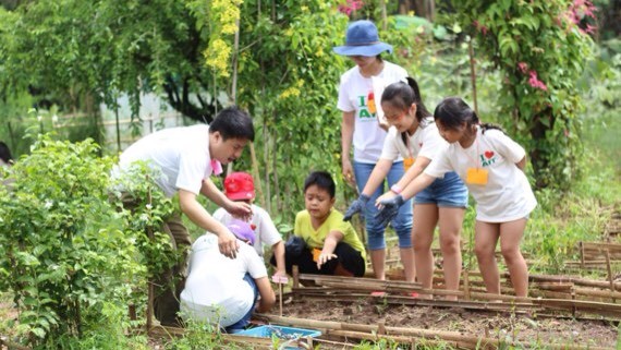 越南AIT的環保技能培訓班吸引到眾多學生參加。