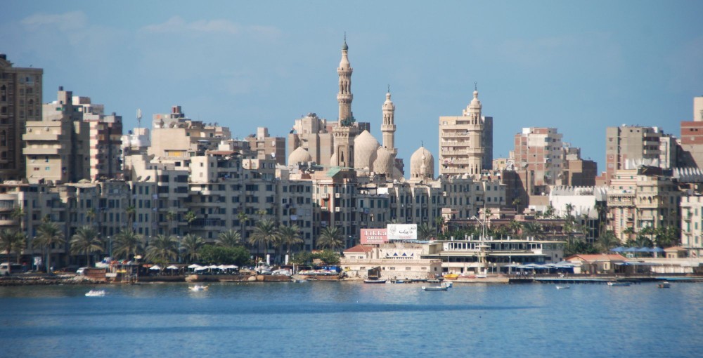 圖為埃及亞歷山大市一隅。（示意圖源：互聯網）