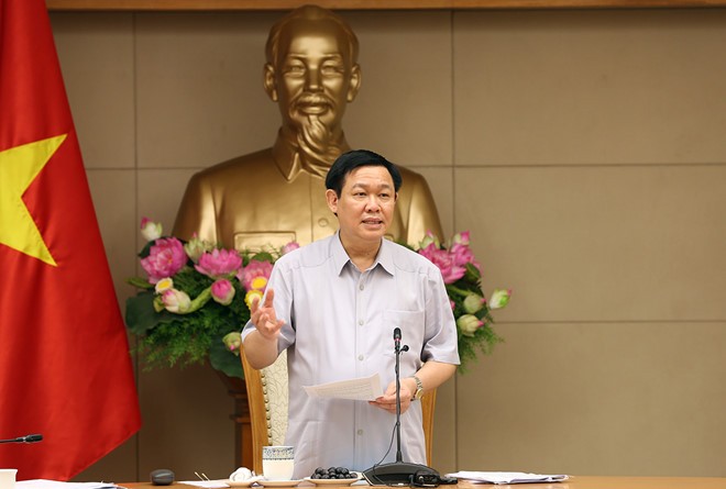政府副總理王廷惠在會議上發表講話。（圖源：誠鐘）