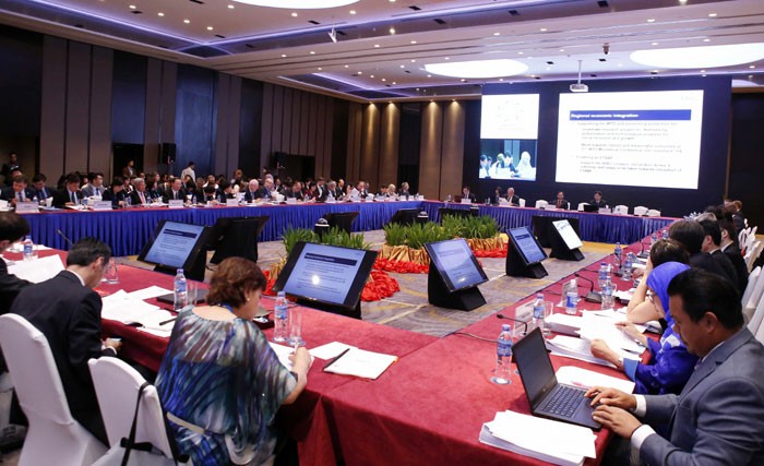 圖為2017年APEC SOM3會議全景。（圖源：互聯網）