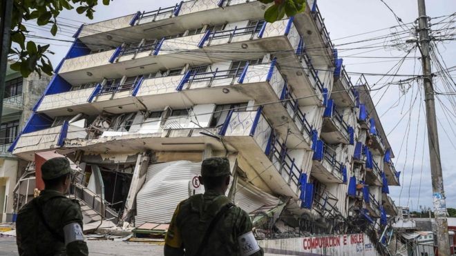 墨西哥地震遇難人數升至 62 人。（資料圖源：互聯網）