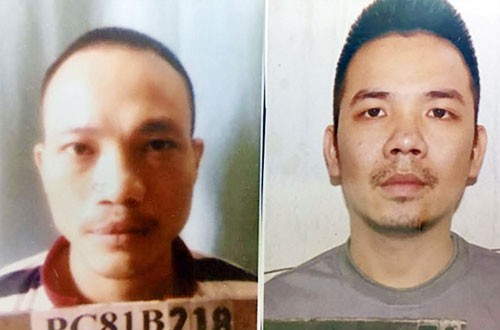 逃離拘留所的兩名死囚。（圖源：互聯網）