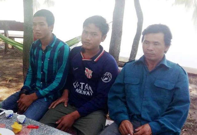 海上遇險的3名漁民獲救並安全抵岸。（圖源：互聯網）