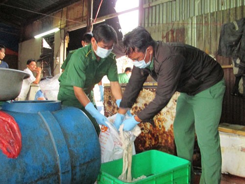 動物產品浸泡化學劑的行徑將被罰款2000萬至2500萬元。