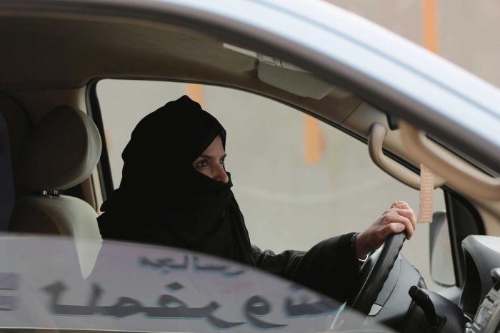 沙特解除婦女駕車禁令。（圖源：AP）
