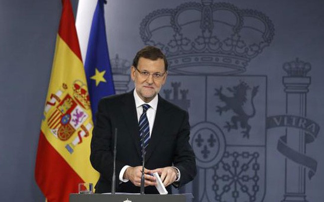 西班牙首相馬里亞諾‧拉霍伊(Mariano Rajoy)稱加泰羅尼亞公投違法。（圖源：路透社）