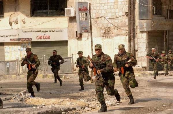 敘政府軍收復IS重要據點。圖為敘利亞政府軍士兵。（圖源：互聯網）
