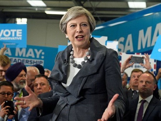 英國首相特雷莎‧梅在黨內的威信已經有所減弱。