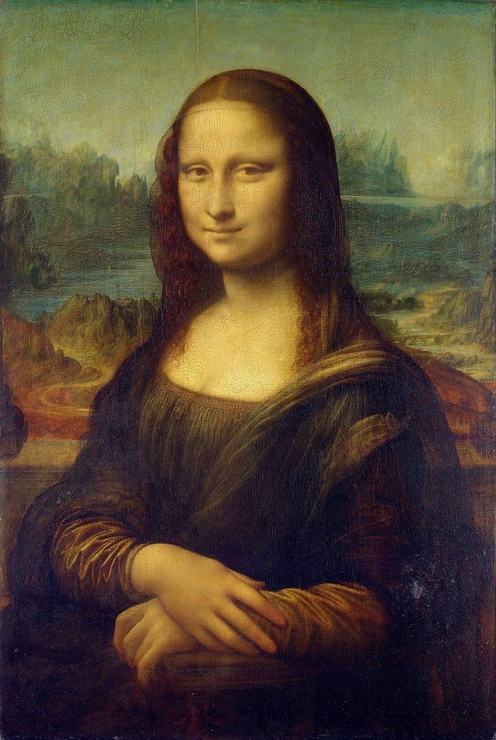 達‧芬奇名畫《蒙娜麗莎》。（圖源：互聯網）