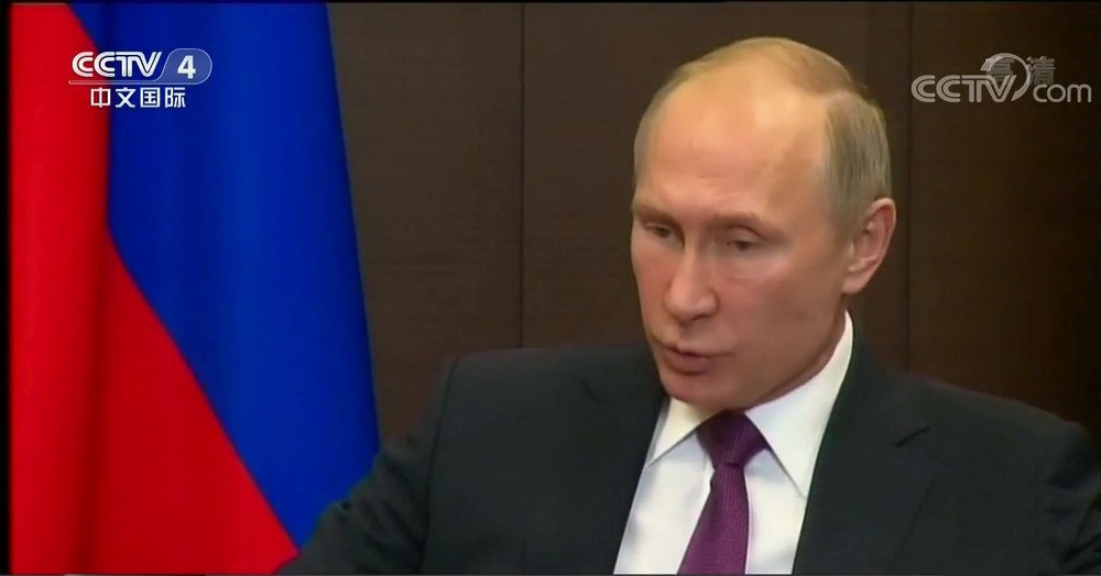 俄羅斯總統普京21日說，敘利亞當前最重要的任務是轉入國內和談。（圖源：CCTV視頻截圖）