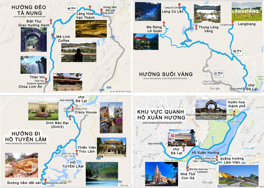 大勒免費派發兩種旅遊地圖。（示意圖源：互聯網）