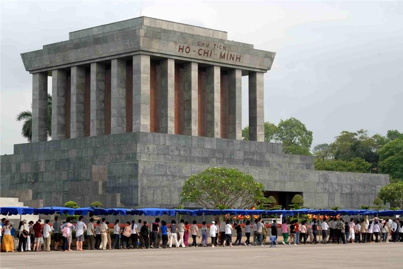 胡志明主席陵今起恢復開放。（圖源：互聯網）