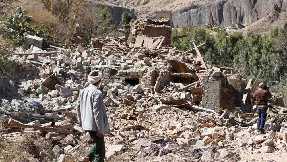 內戰導致也門許多地方已成廢墟。（圖源：路透社）