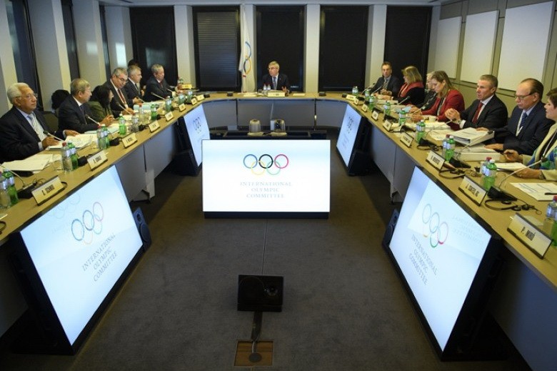 國際奧委會執委會召開會議。（圖源：互聯網）