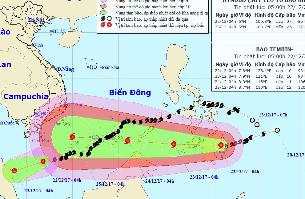 東海附近又出現一股新颱風“天秤”。圖為颱風“天秤”的移動方向。（圖源：中央水文氣象預報中心）