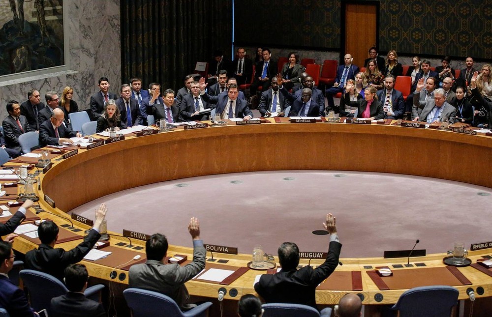 安理會各成員一致投下贊成票。（圖源：AFP/Getty Images）