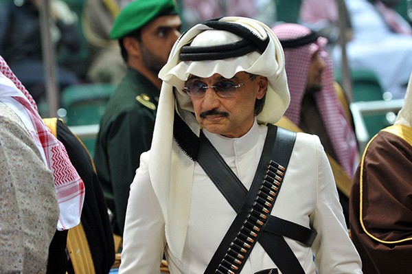 有沙特阿拉伯“中東股神”之稱的沙特阿拉伯王子瓦立德。（圖源：AFP/Getty Images）