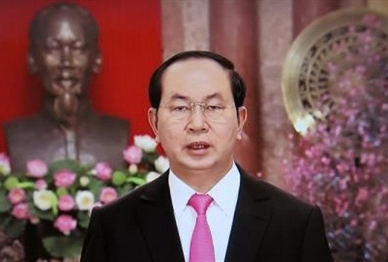 國家主席陳大光就過去一年國事進行總結。