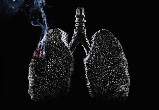 預防肺癌從以下５點做起。（示意圖源：互聯網）