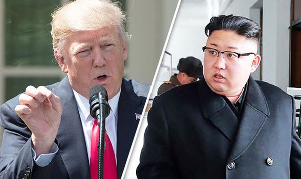 美國總統特朗普（左）與朝鮮最高領導人金正恩。（圖源：Getty Images）