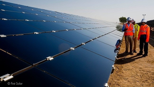 越南First Solar公司日前公佈了有關在本市東南工業區將多建一間太陽能電池板Series 6型號工廠的項目。（圖源：First Solar）