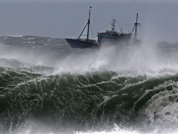 編號ĐNA46182TS漁船於本月12日清晨在承天-順化省雲邊海域失蹤。（示意圖源：互聯網）