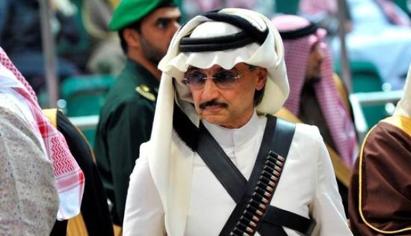 沙特首富瓦利德·本·塔拉勒王子。（圖源：路透社）