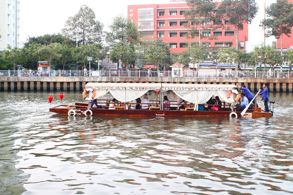 西貢旅遊總公司繼續開發江上遊覽新航線。圖為饒祿涌上遊船遊覽航線。（示意圖源：互聯網）