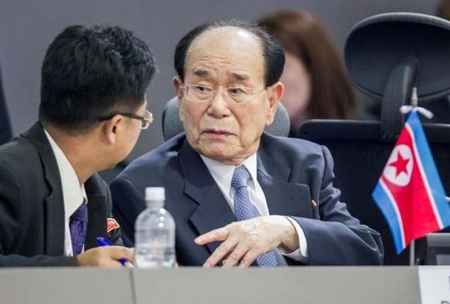朝鮮最高人民會議常任委員會委員長金永南將率團在平昌冬奧會期間訪問韓國。 （圖源：KCNA）