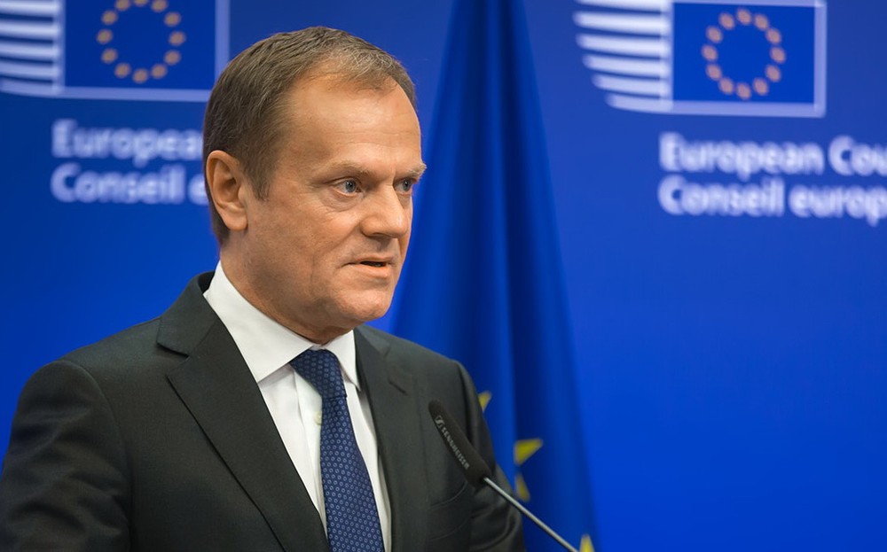歐洲理事會主席圖斯克。（圖源：Shutterstock）