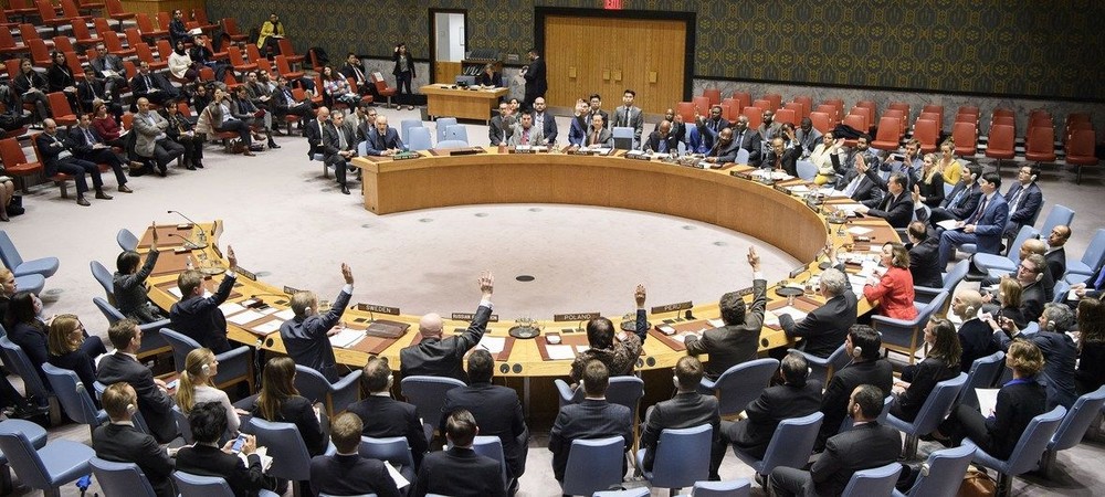 聯合國安理會一致通過了第2401號決議草案。 （圖源：聯合國）