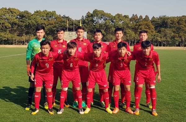 越南U16隊。