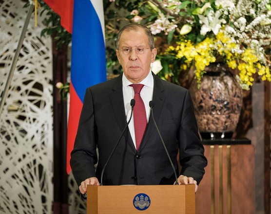 俄羅斯外交部長謝爾蓋‧拉夫羅夫。（圖源：Getty）